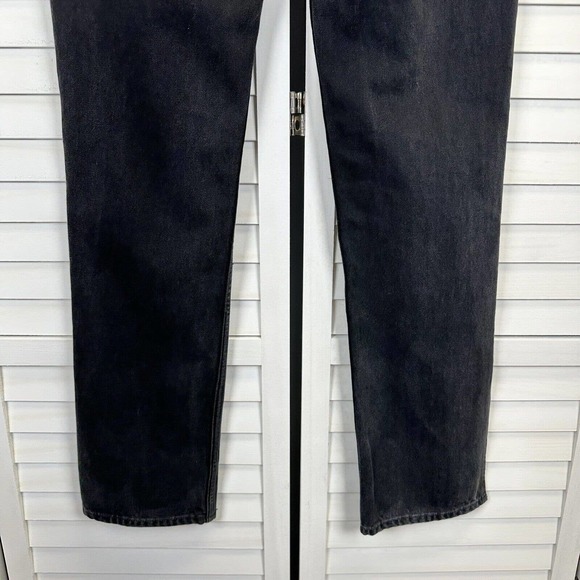 NWOT GRLFRND The Hailey Low Rise Boot Jeans Slit Hem Sunset Strip Black Size 27 - Picture 8 of 13